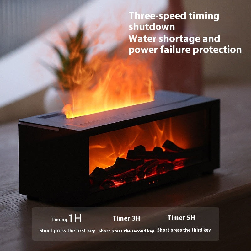 3D Flame Glow Humidifier