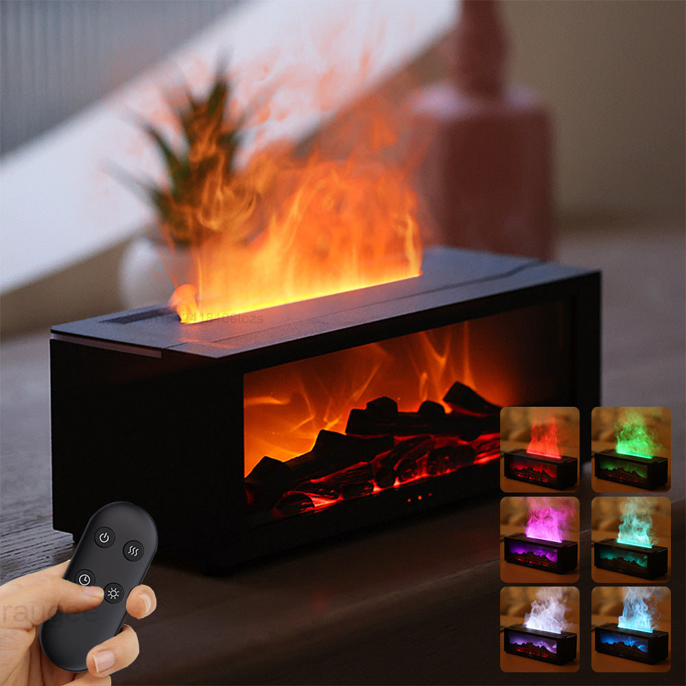 3D Flame Glow Humidifier
